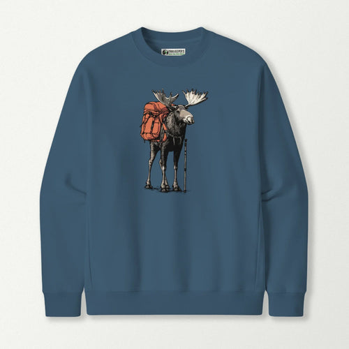 Moose Backpacker Sweatshirt