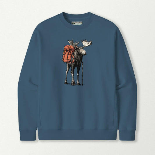 Moose Backpacker Sweatshirt