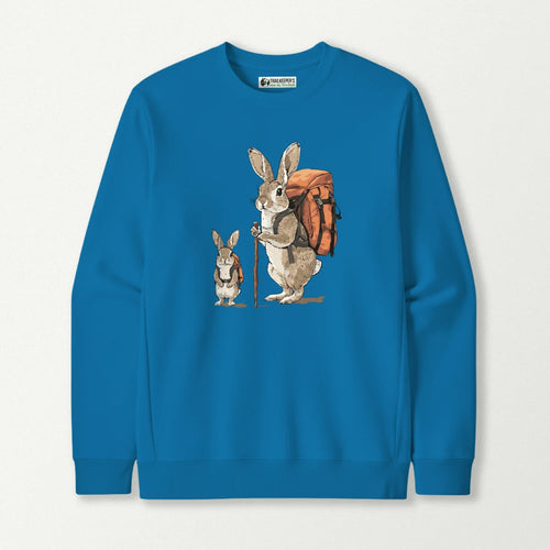 Rabbit Backpacker Family Sweatshirt