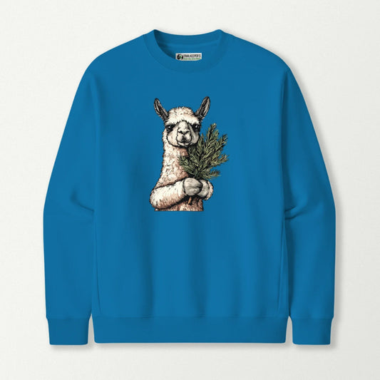 Llama Tree Hugger Sweatshirt