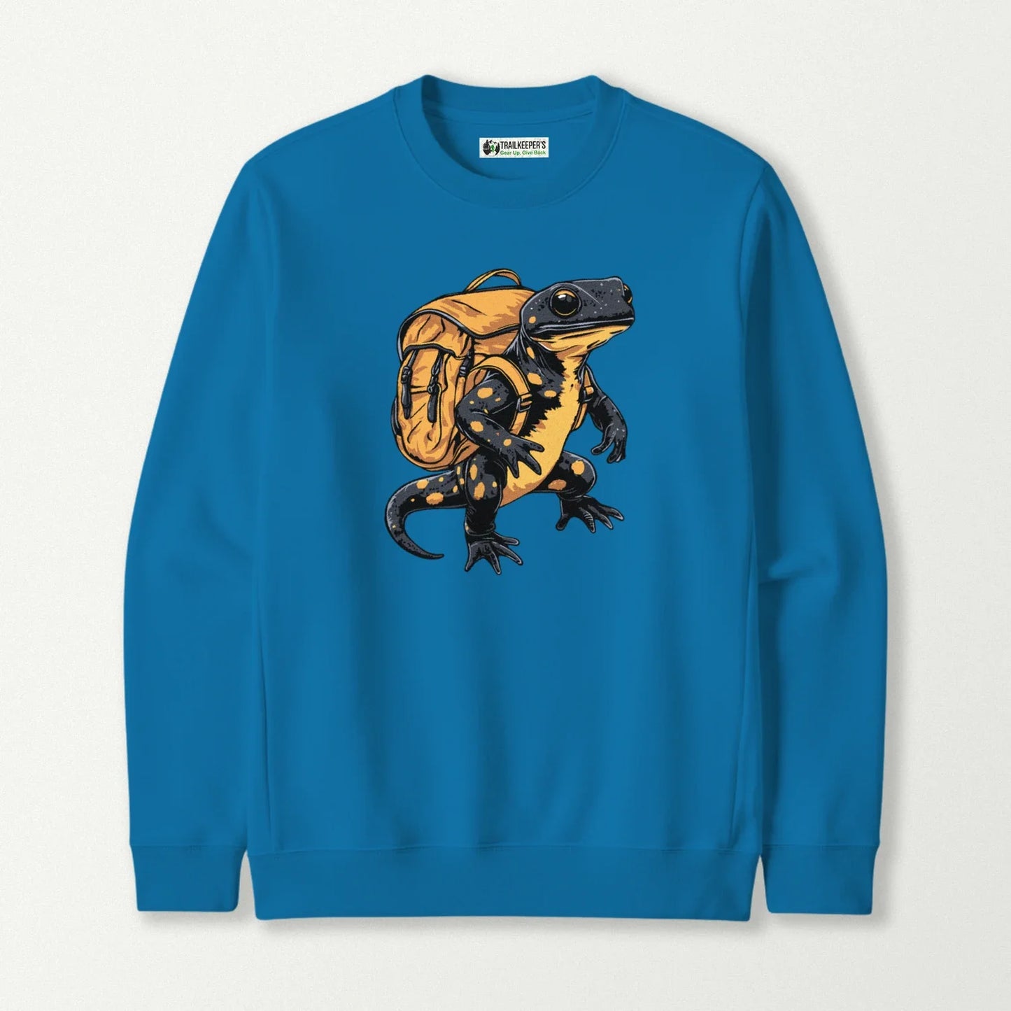 Yellow Spotted Gecko Backpacker Sweatshirt