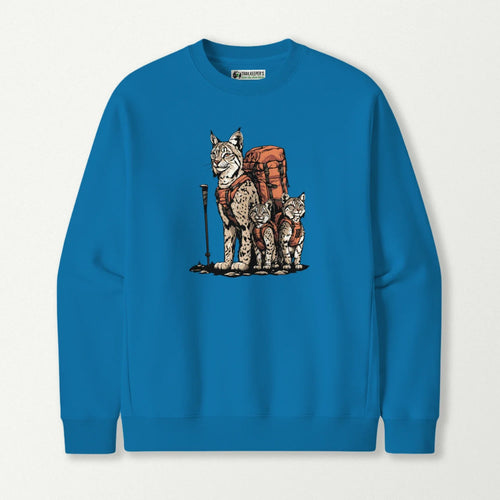 Bobcat Backpacker Family Sweatshirt