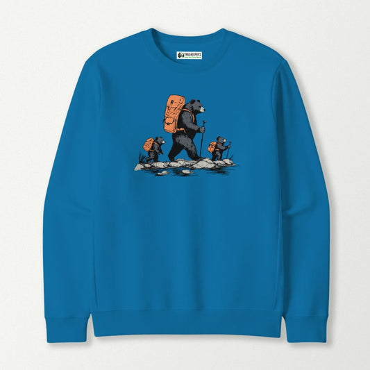 Bear Backpacker Family Sweatshirt