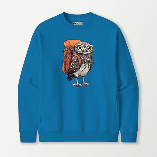 Pygmy Owl Backpacker Sweatshirt