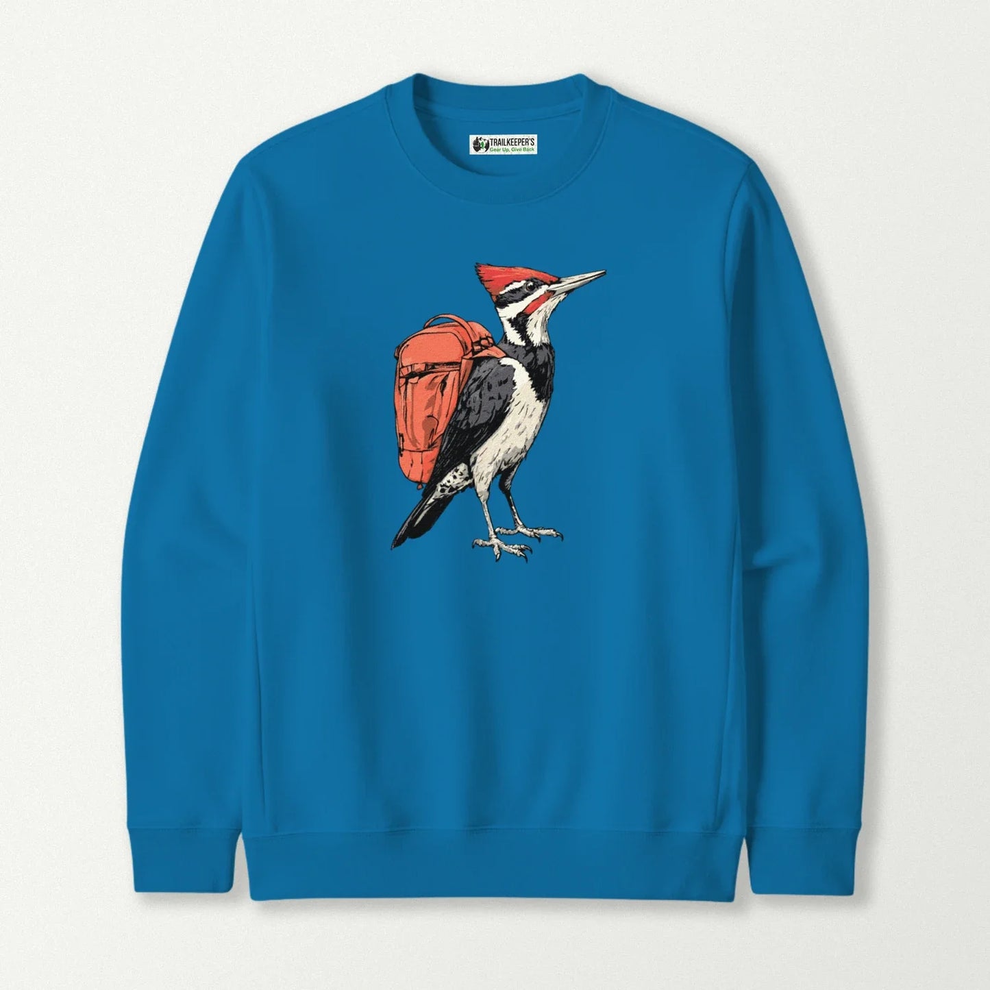 Pileated Woodpecker Backpacker Sweatshirt