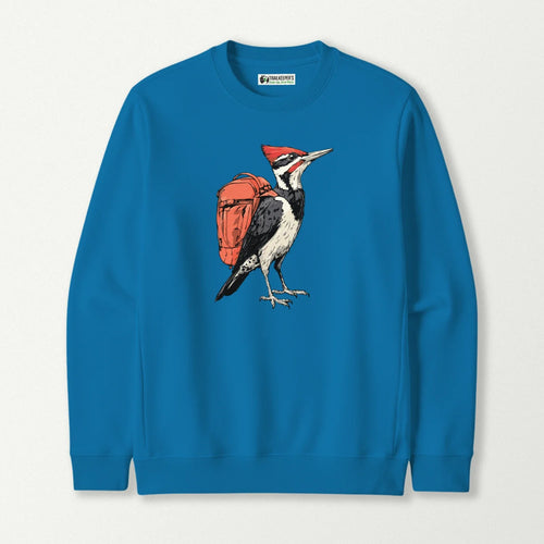 Pileated Woodpecker Backpacker Sweatshirt